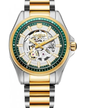 Ceas barbatesc  220984 48 75 20 verde clasic schelet