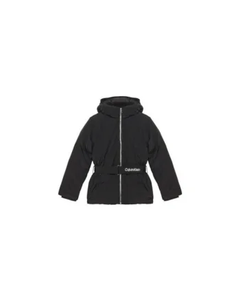 Geaca de iarna pentru copii,  nylon, negru