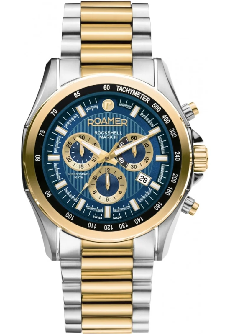 Ceas barbatesc  220837 48 45 20, de culoare bleu, sportiv, potrivit pentru inot