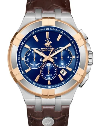 Ceas de barbati BEVERLY HILLS BP3803X.592, fashion, bleumarin