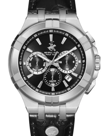 Ceas de barbati BEVERLY HILLS BP3803X.351 negru fashion