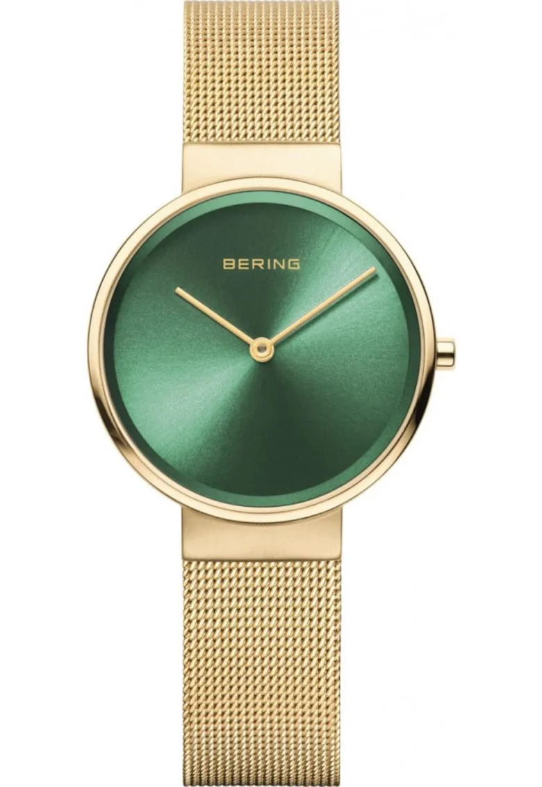 Ceas de dama  14531-338, verde, stil clasic de moda