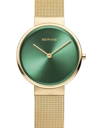 Ceas de dama  14531-338, verde, stil clasic de moda