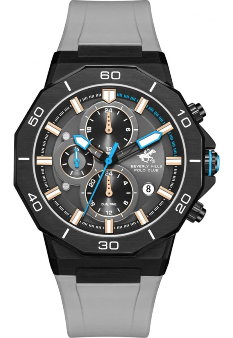 Ceas de barbati BEVERLY HILLS BP3784X.066 gri in stil fashion