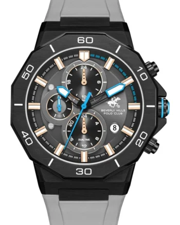 Ceas de barbati BEVERLY HILLS BP3784X.066 gri in stil fashion