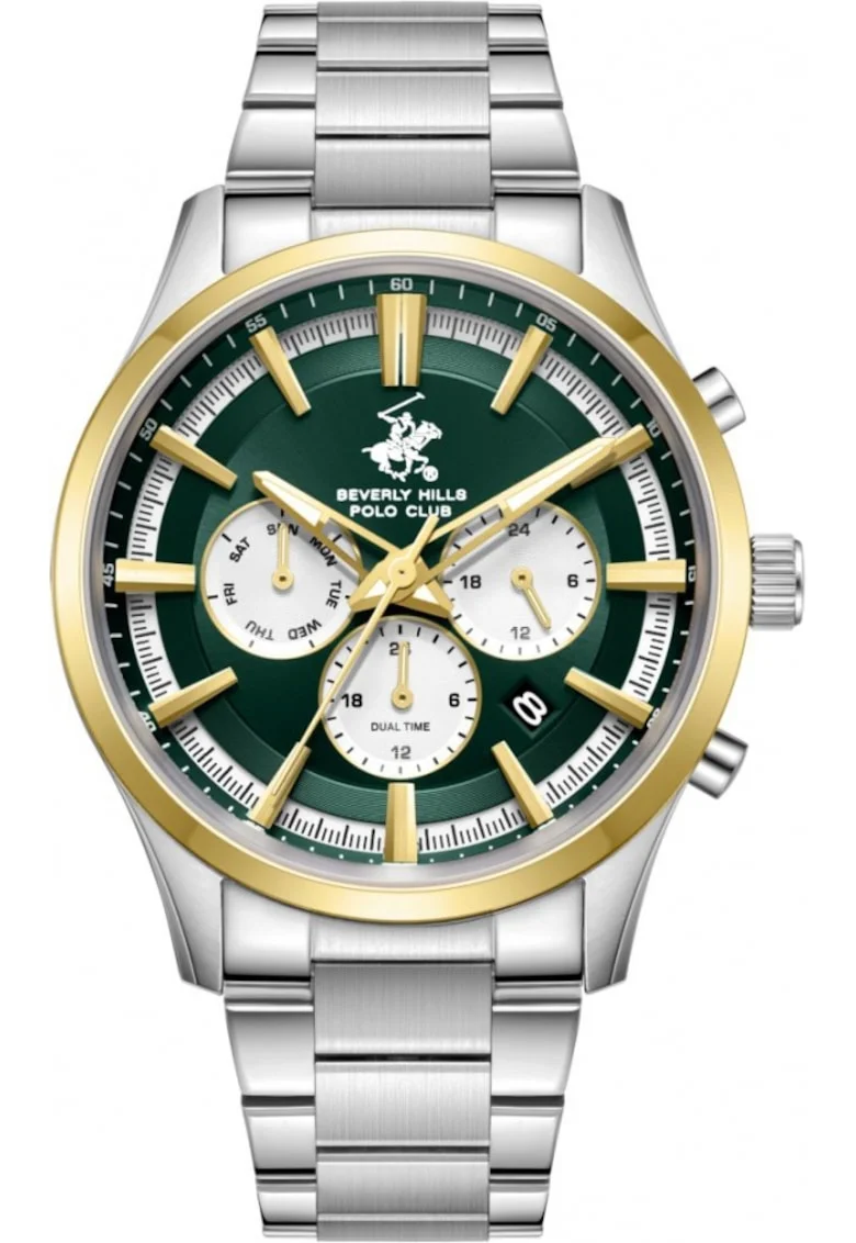 Ceas de barbati BEVERLY HILLS BP3779X.270 verde fashion