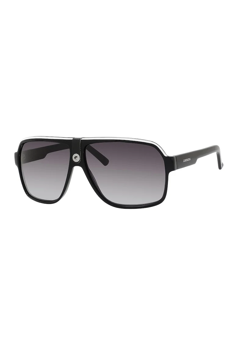 Ochelari de soare aviator cu lentile in degrade, Negru