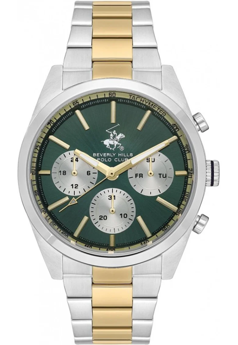 Ceasul de barbati BEVERLY HILLS BP3618X.270 in culoare verde fashion