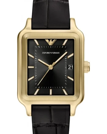 Ceas barbatesc  AR11757, negru, la moda