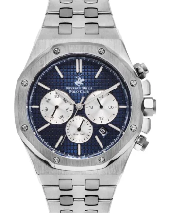 Ceas de lux pentru barbati BEVERLY HILLS BP3051X.391, in culoare bleumarin, stil fashion
