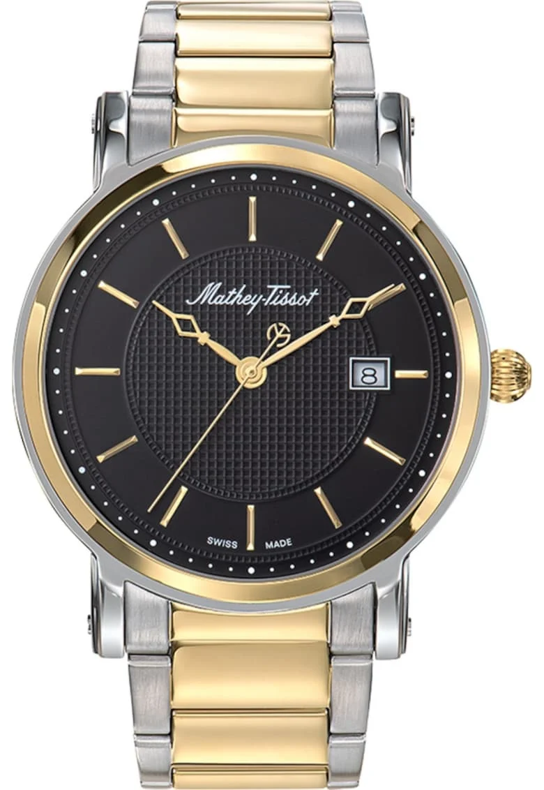 Ceas pentru barbati MATHEY-TISSOT HB611251MBN, clasic, de culoare aurie
