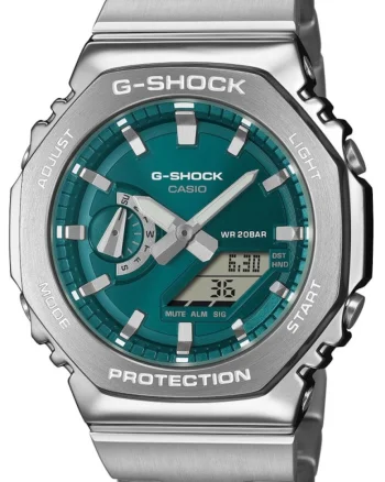 Ceas de barbati  GM-2110D-3A1ER verde sport rezistent la socuri