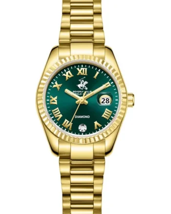 Ceas de dama BEVERLY HILLS BP3819X.170, verde, fashion
