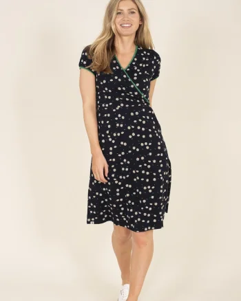 Rochie petrecuta cu imprimeu floral, M