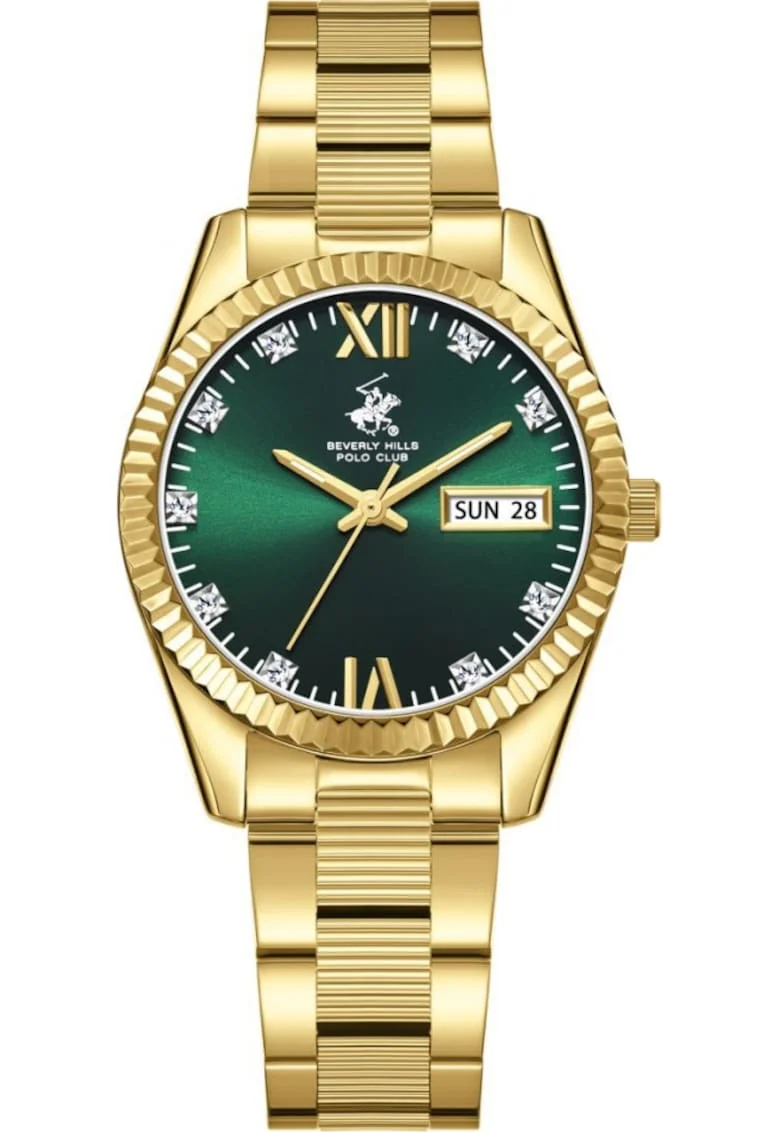 Ceas de dama BEVERLY HILLS BP3765C.170, verde fashion