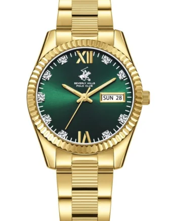 Ceas de dama BEVERLY HILLS BP3765C.170, verde fashion