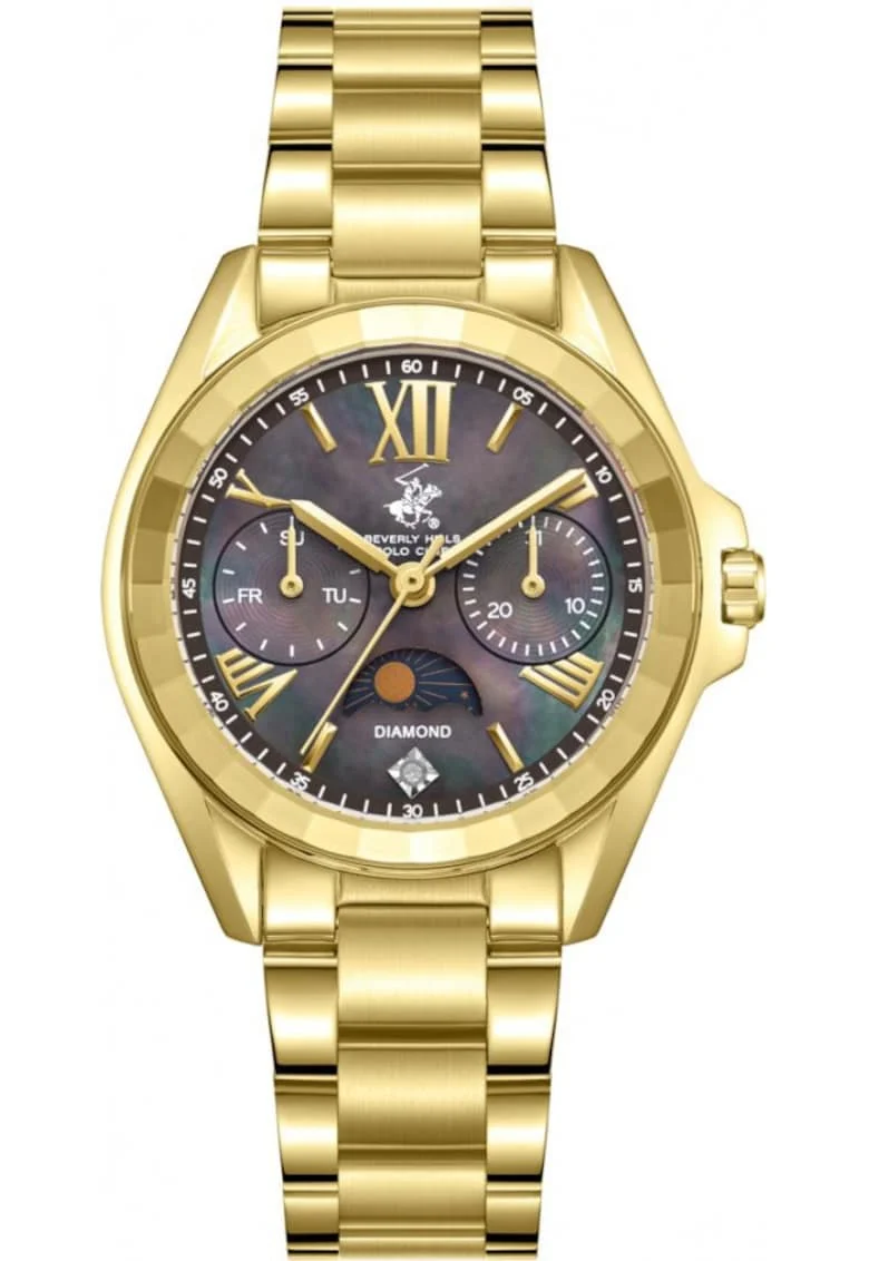 Ceas de dama BEVERLY HILLS BP3763X, aurie, in stil fashion
