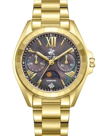 Ceas de dama BEVERLY HILLS BP3763X, aurie, in stil fashion