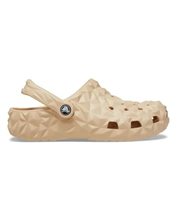 Saboti  Classic Geometric Clog, Bej