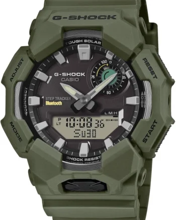 Ceas de barbati  GA-B010-3AER verde sport rezistent la socuri