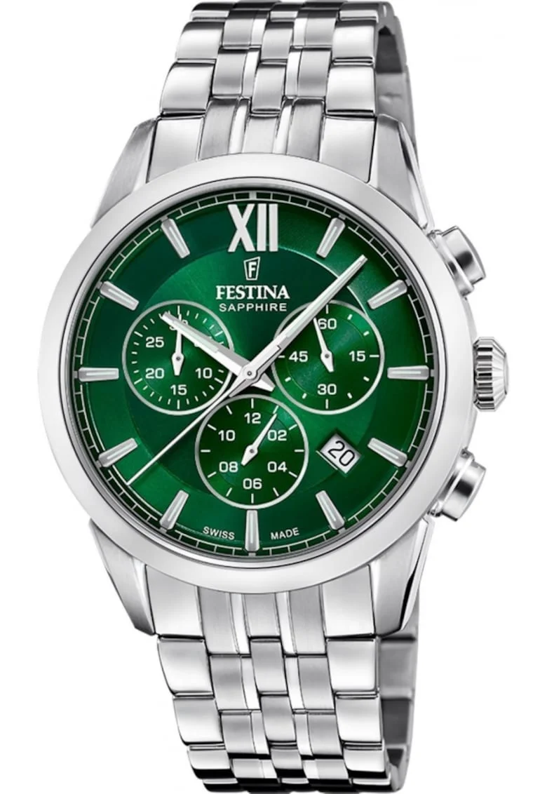 Ceas de barbati  20040/3 verde sportiv pentru inot