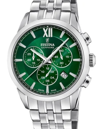 Ceas de barbati  20040/3 verde sportiv pentru inot