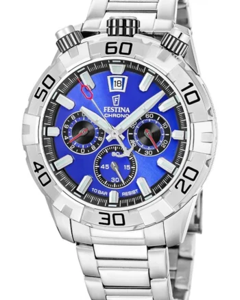 Ceas de barbati  20743/3 albastru sportiv pentru inot