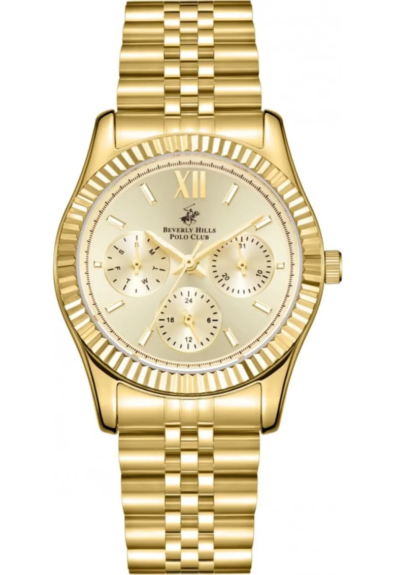 Ceas pentru femei BEVERLY HILLS BP3169C.111, aur fashion