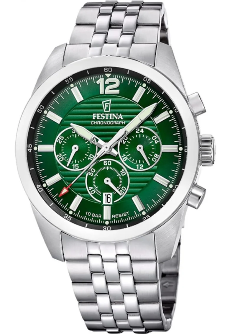 Ceas de barbati  20742/5 verde sportiv pentru inot