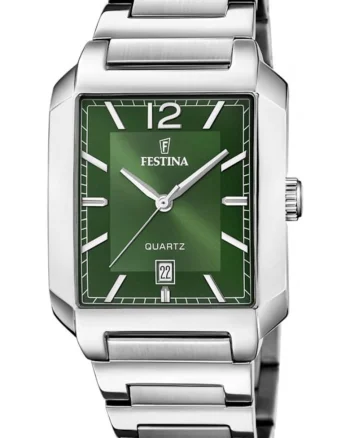 Ceas de barbati  20677/5 verde clasic