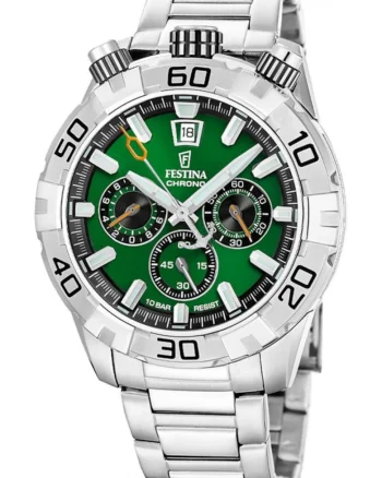 Ceas de barbati  20743/2 verde sportiv pentru inot