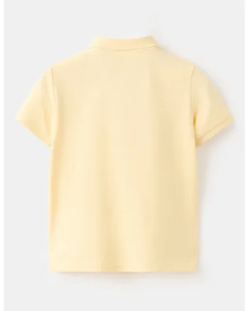 Tricou polo de bumbac, Portocaliu pal