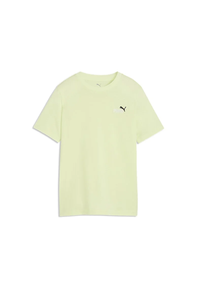 Tricou din bumbac cu logo pe piept, Negru/Galben pal