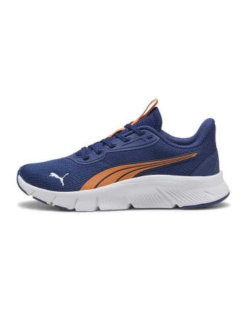 Pantofi sport FlexFocus Lite din material textil, Portocaliu mandarina/Alb optic/Bleumarin