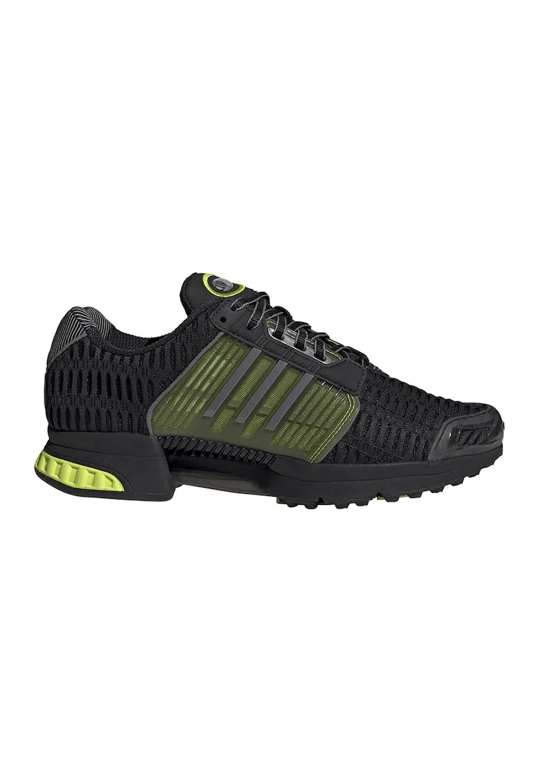 Pantofi sport Climacool 1 low-cut din plasa, Negru/Gri/Galben