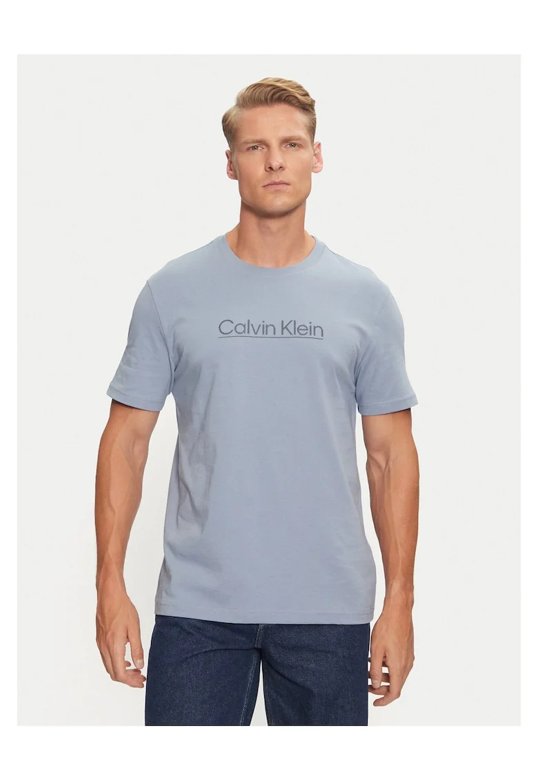 Tricou barbati  albastru, Albastru