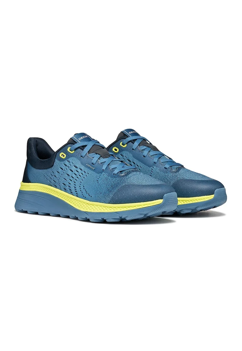 Pantofi sport Spherica Actif din material textil, Verde lime/Albastru