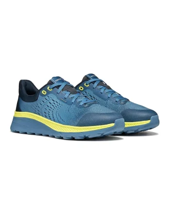 Pantofi sport Spherica Actif din material textil, Verde lime/Albastru