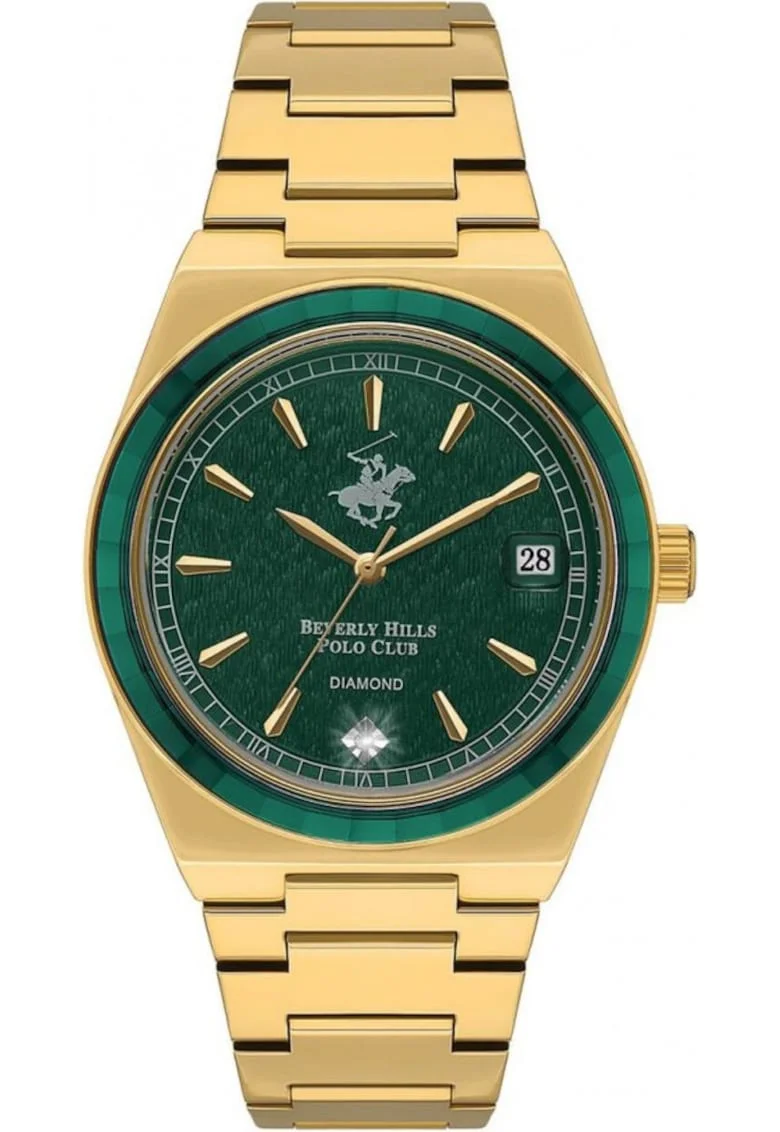 Ceas de dama BEVERLY HILLS BP3562C.170, verde fashion, ideal ca cadou