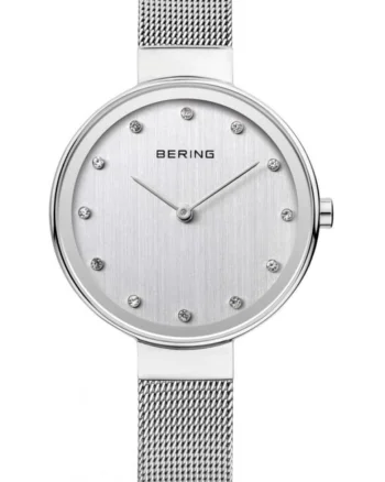 Ceas de dama  12034-000, argintiu, clasic, de moda