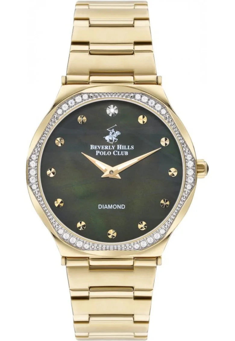 Ceas de dama BEVERLY HILLS BP3399C.170 verde in stil fashion, ideal ca cadou