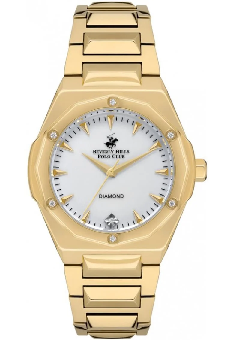Ceas de dama BEVERLY HILLS BP3561X.110, cu un design aur fashion, ideal ca si cadou