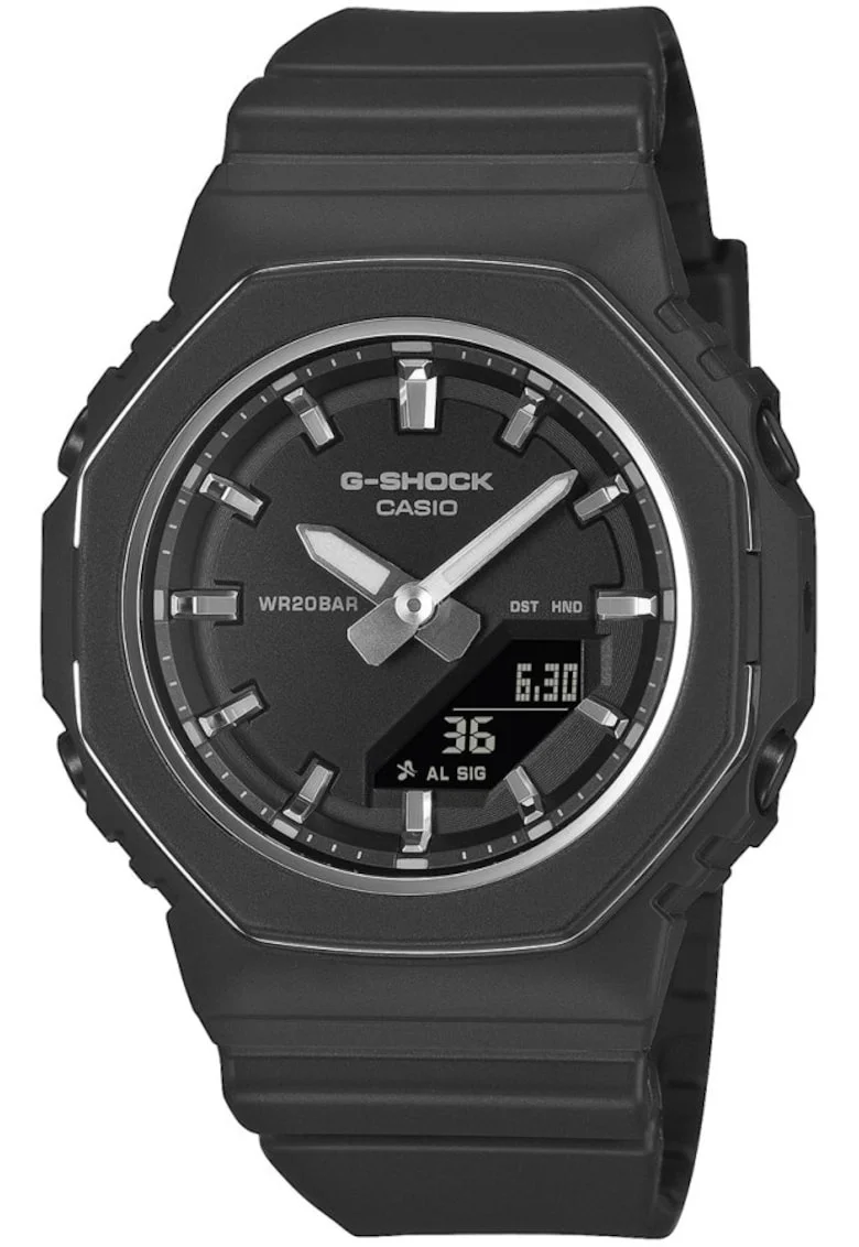 Ceas de dama  GMA-S2100-1AER negru, rezistent la socuri, de tip sport