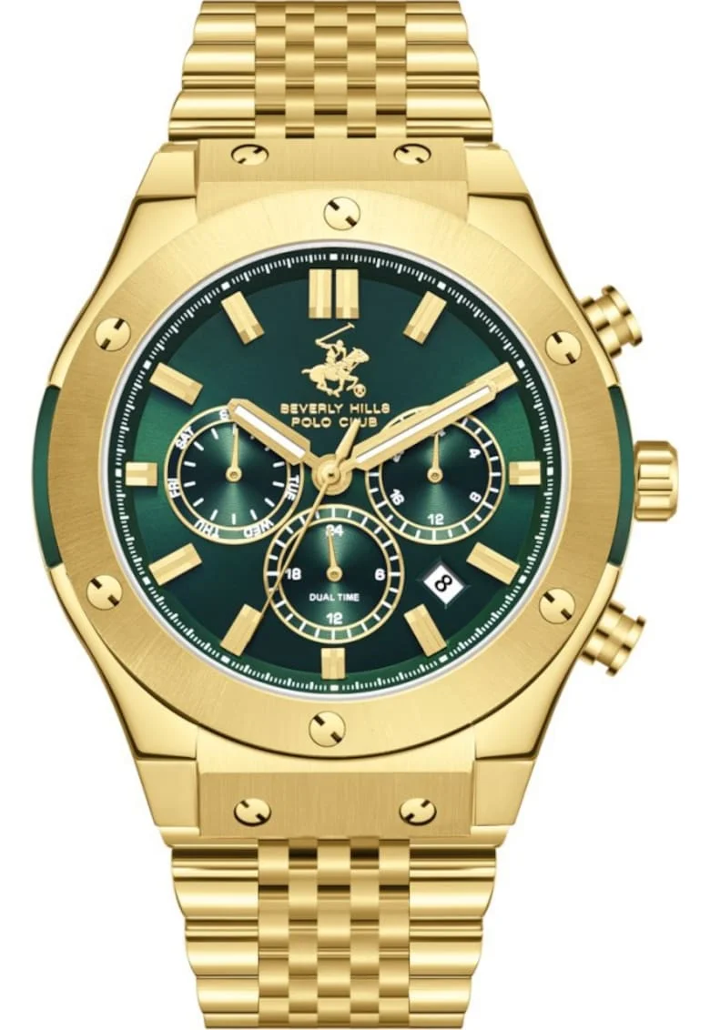 Ceas de barbati BEVERLY HILLS BP3773X.170 verde fashion