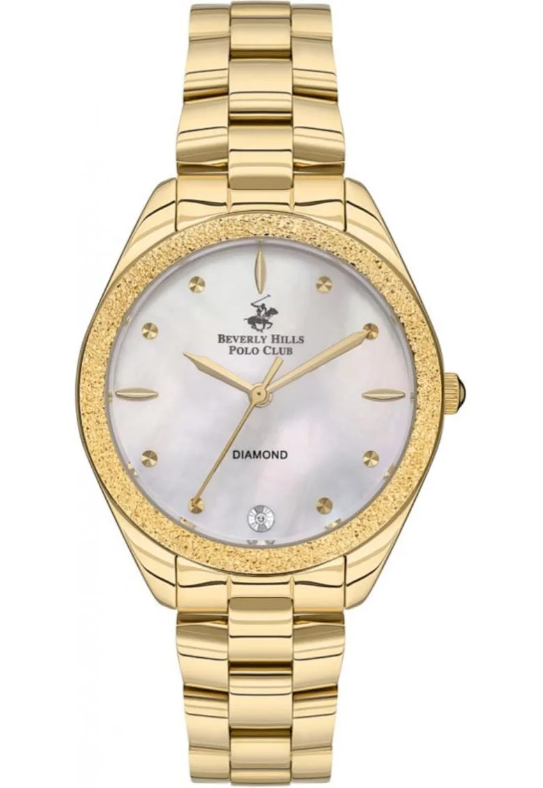 Ceas de dama BEVERLY HILLS BP3564C.120 fashion, aur, perfect pentru cadou