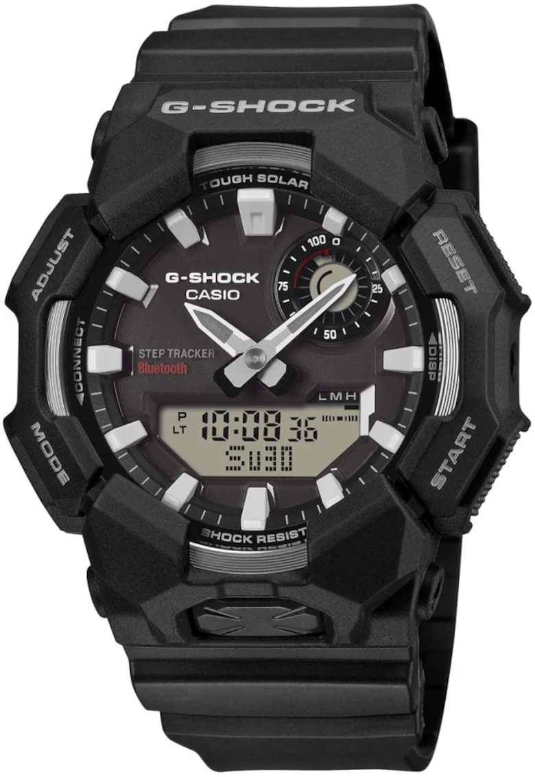Ceas de barbati  GA-B010-1AER, negru, sportiv, rezistent la socuri