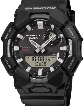 Ceas de barbati  GA-B010-1AER, negru, sportiv, rezistent la socuri