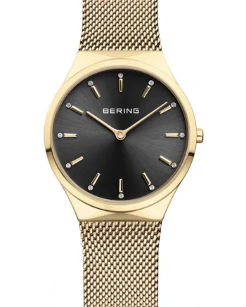 Ceas de dama  12131-332, aur in stil clasic si bijuterie