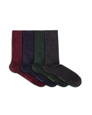 Sosete Merino Luxury Box 4 buc, Multicolor