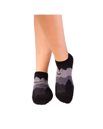 Sosete Scurte din Bumbac organic Fin Zbor Negru